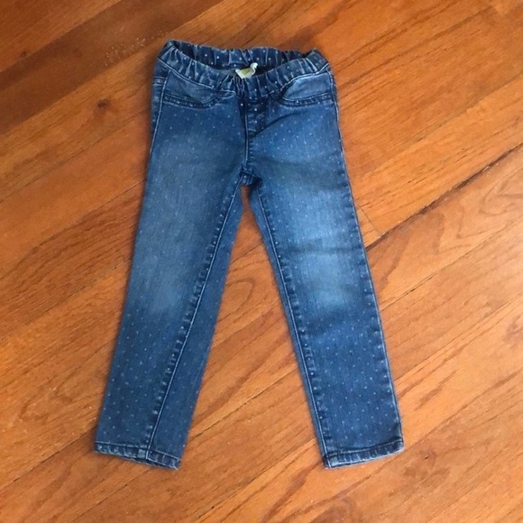 Crazy 8 Polka Dot Elastic Waist Jean 4T - Picture 1 of 4